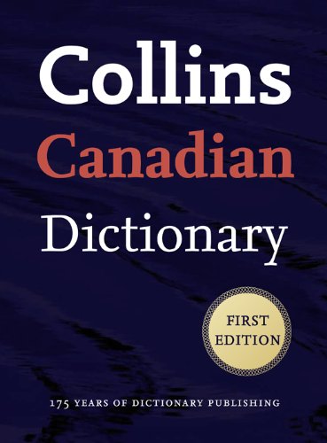 Book Collins Canadian Dictionary First Edition free