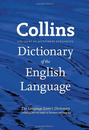 Book Collins Dictionary of the English Language free