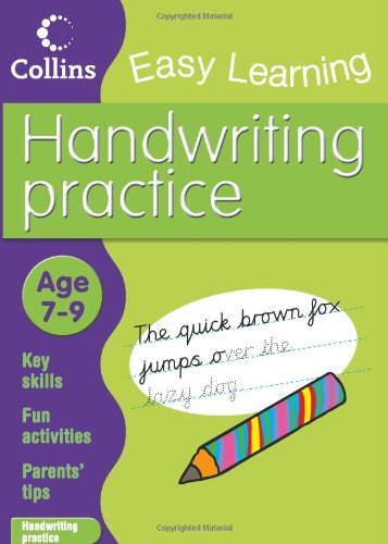 Book Handwriting Age 7-9 (Collins Easy Learning Age 7-11) free