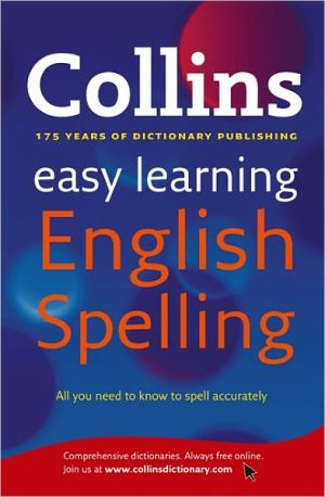 Book Collins Easy Learning English Spelling free