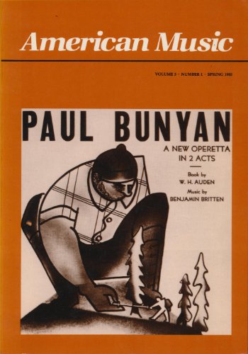 Book American Music (Volume 3, Number 1 - Spring 1985) free