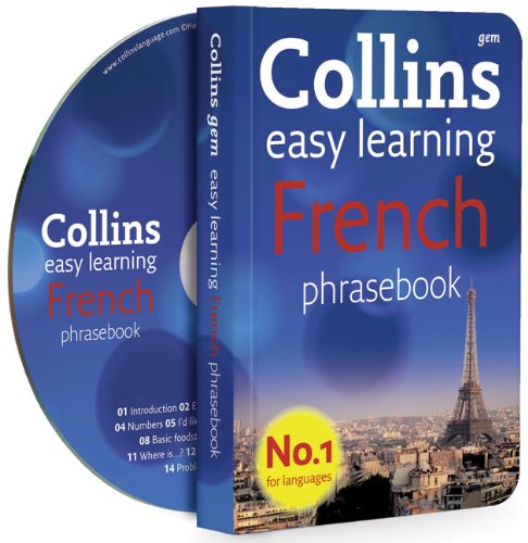 Book Collins Gem Easy Learning French Phrasebook and CD Pack free