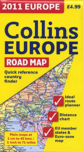 Book 2011 Collins Map of Europe free