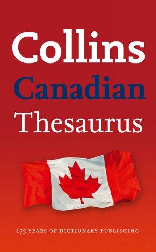 Book Collins Canadian Thesaurus free Book Collins Canadian Thesaurus free