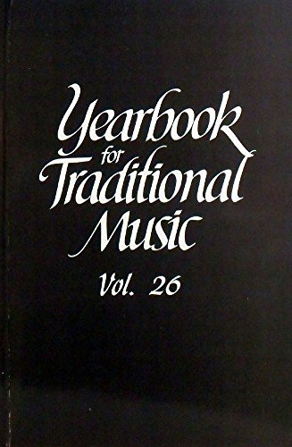 Book 1995 Yearbook For Traditional Music: Vol. 27 free