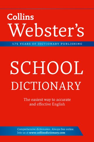 Book Collins Webster's School Dictionary (Collins School) free