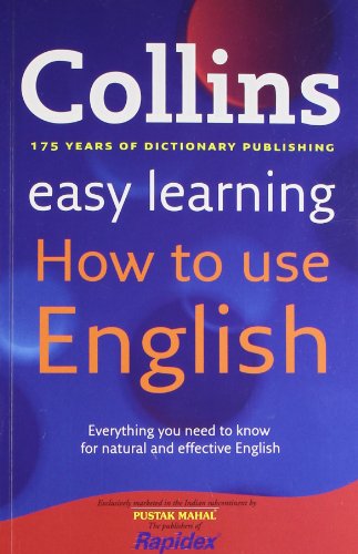 Book Collins Easy Learning How To Use English free