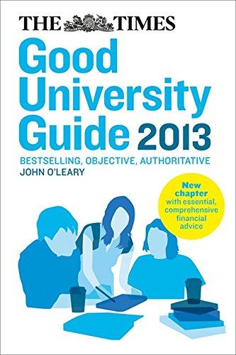 Book Times Good University Guide 2013 free