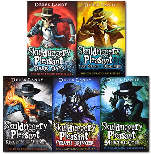 Book Skulduggery Pleasant Series 1 and 2 Collection By Derek Landy 6 Books Set free