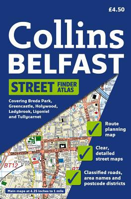 Book Collins Belfast Street Finder Atlas (Collins Travel Guides) free