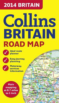 Book 2014 Collins Map Of Britain (collins Road Map) free