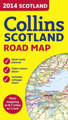 Book 2014 Collins Scotland Road Map free
