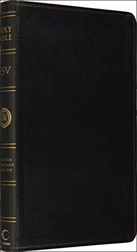 Book Holy Bible: English Standard Version (ESV) Anglicised Black Leather Thinline edition free
