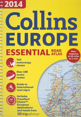 Book Collins Essential Road Atlas of Europe 2014 (International Road Atlases) free
