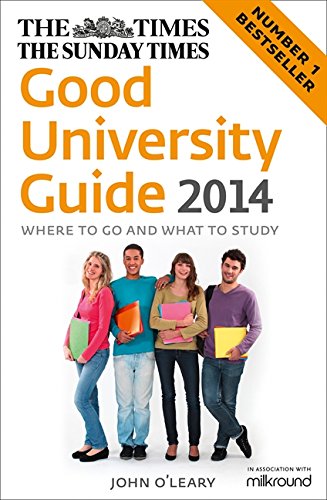 Book The Times Good University Guide 2014 free