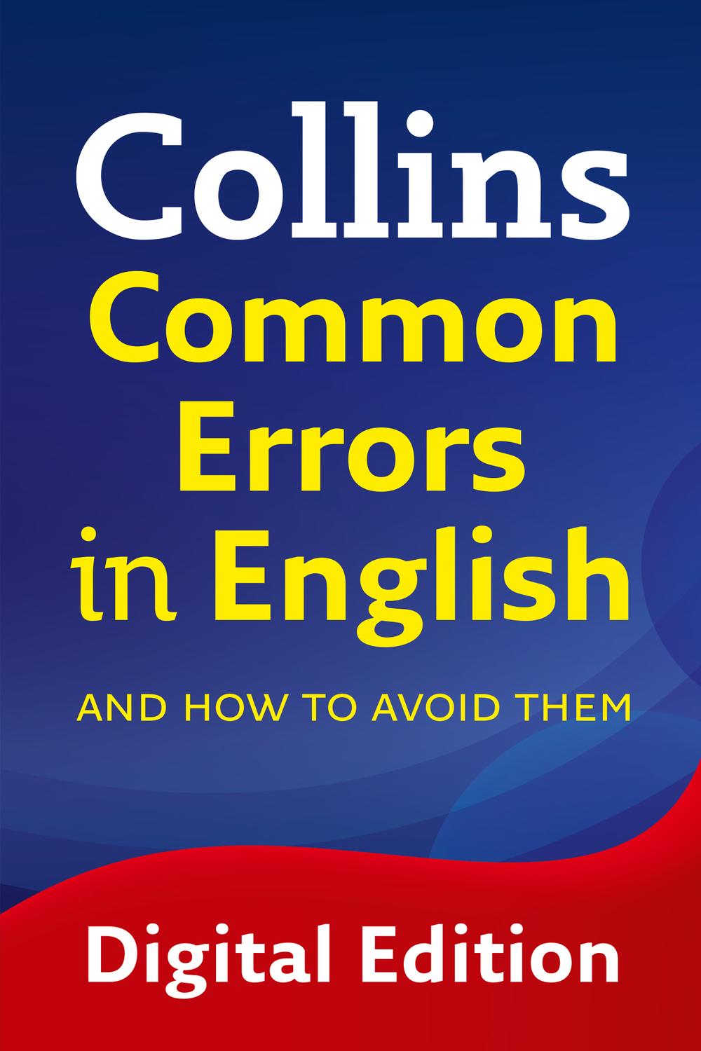 Book Collins Common Errors in English free