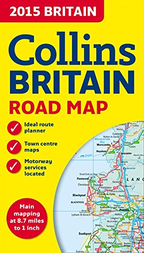 Book 2015 Collins Britain Road Map free