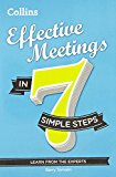 Book Effective Meetings in 7 Simple Steps: Learn from the Experts Tomalin, Barry free