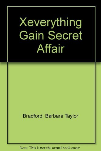 Book Xeverything Gain Secret Affair free