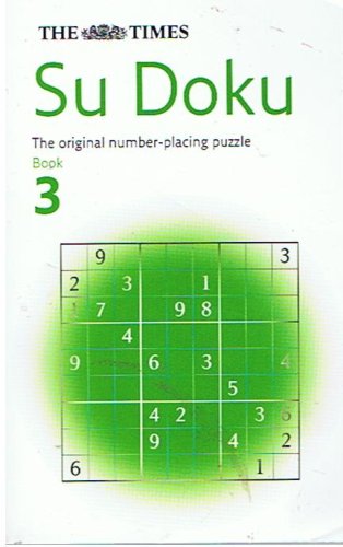 Book Xtimes Su Doku Book 3 Pb free