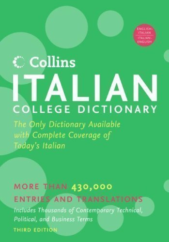 Book Collins Italian College Dictionary, 3rd Edition free