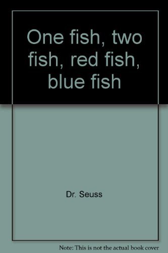 Book One fish, two fish, red fish, blue fish free