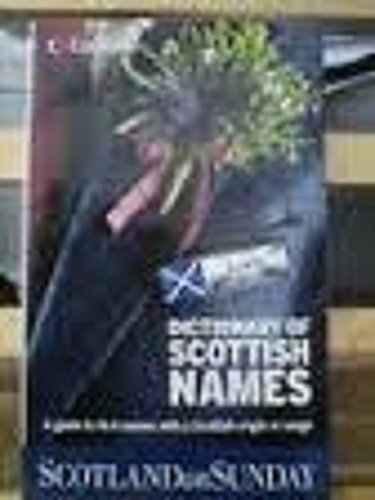 Book Dictionary Of Scottish Names free