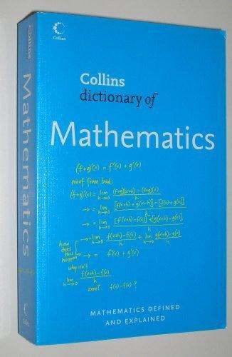Book Collins dictionary of Mathematics, 2nd ed free