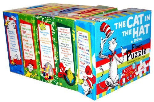 Book Dr Seuss Collection 5 Floor Puzzle Set Pack free