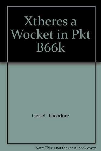 Book Xtheres a Wocket in Pkt B66k free