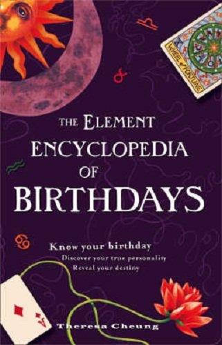 Book The Element ENCYCLOPEDIA of BIRTHDAYS. free