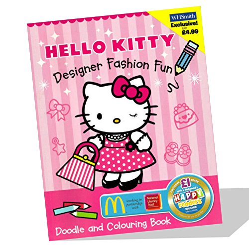 Book Hello Kitty Designer Doodle Book and Colouring Book free