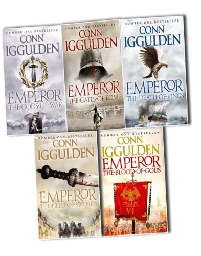 Book Conn Iggulden Emperor Series, 5 Books Collection Pack Set RRP: £40.95 (The Gods of War, The Gates of Rome, The Death of Kings, The Field of Swords,The Blood of Gods) free