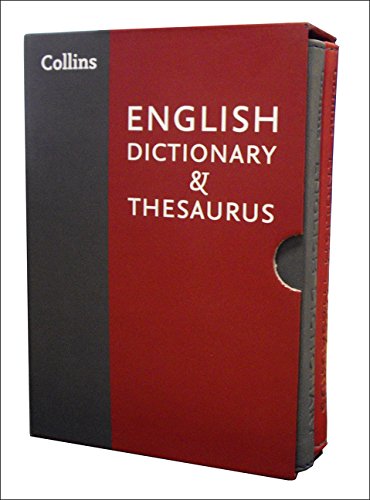 Book Collins English Dictionary and Thesaurus Slipcase set free