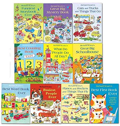 Book Richard Scarrys Best Collection Ever! 10 books collection. What do people do all day?... and other stories. free