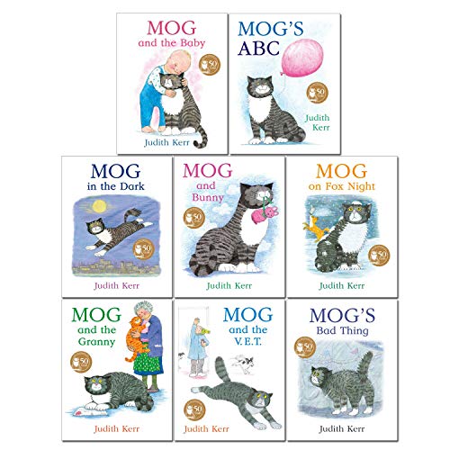 Book Mog The Cat Books Series 8 Books Collection Set Pack By Judith Kerr (Mog and The Baby, Mog's ABC, Mog in the Dark, Mog and Bunny, Mog on Fox Night, Mog and the Granny, Mog and the V.E.T & Bad Thing) free