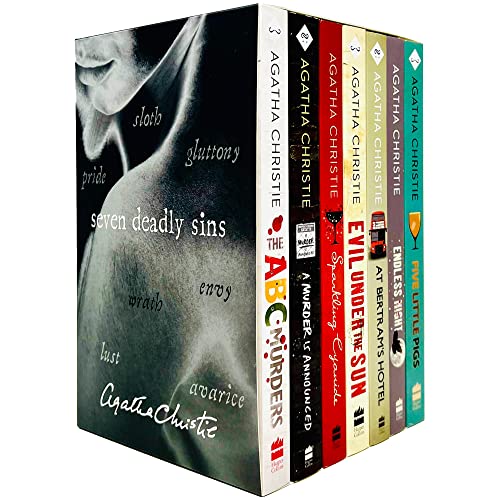 Book Agatha Christie Seven Deadly Sins Collection 7 Books Box Set (ABC Murders, Murder is Announced, Evil Under the Sun, At Bertram's Hotel, Endless Night & Five Little Pigs) free