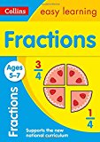 Book Collins Easy Learning Age 5-7  Fractions Ages 5-7: New free