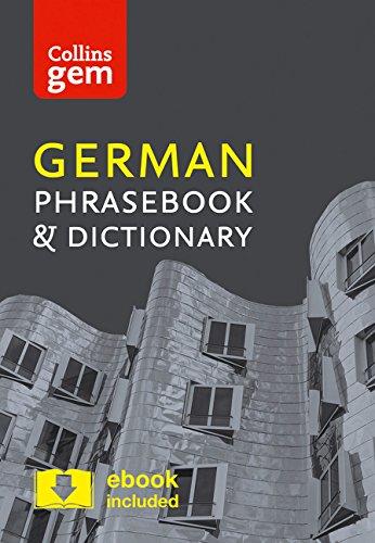 Book Collins Gem German Phrasebook & Dictionary free
