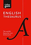 Book Collins Gem English Thesaurus free
