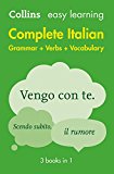 Book Easy Learning Italian Complete Grammar, Verbs and Vocabulary (3 books in 1): Trusted support for learning (Collins Easy Learning) free
