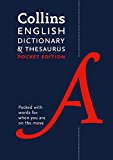 Book Collins English Dictionary and Thesaurus: Pocket edition free