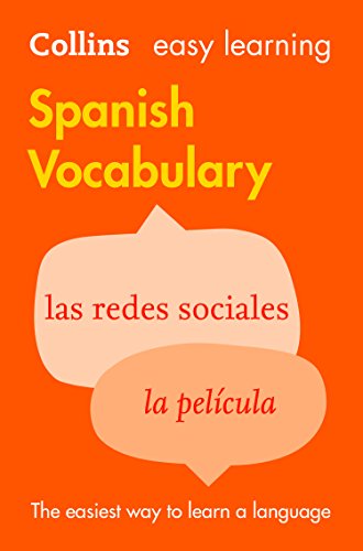 Book Easy Learning Spanish Vocabulary: Trusted support for learning (Collins Easy Learning) free