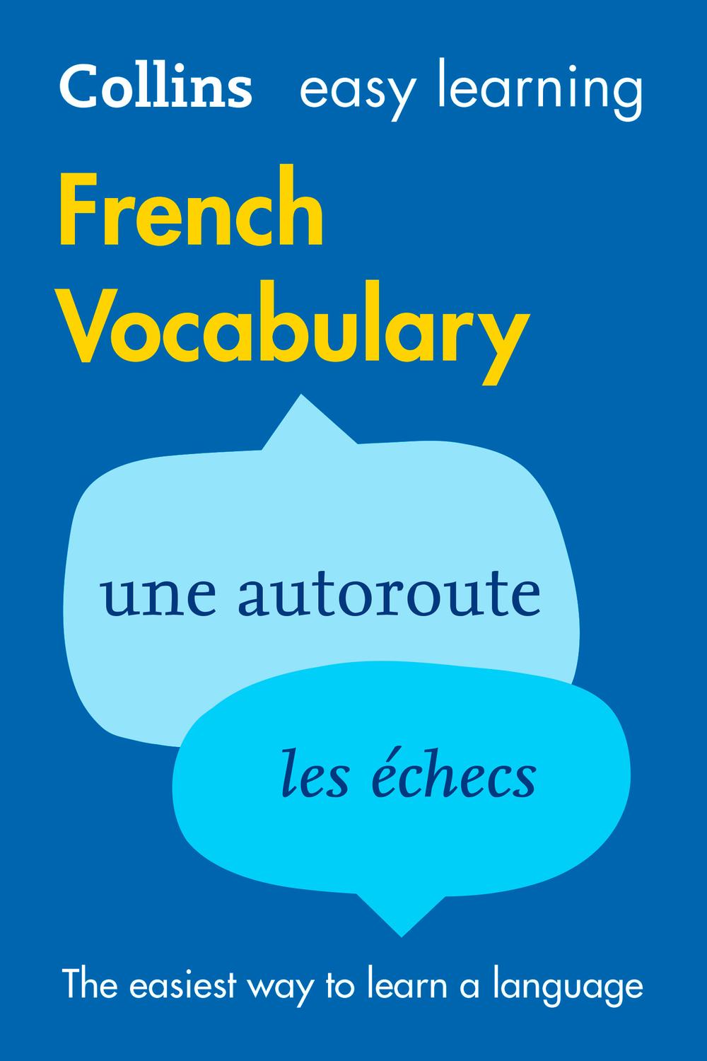 Book Easy Learning French Vocabulary: Trusted support for learning (Collins Easy Learning) (French Edition) free