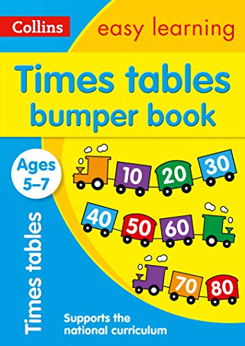 Book Times Tables Bumper Book: Ages 5-7 (Collins Easy Learning KS1) free