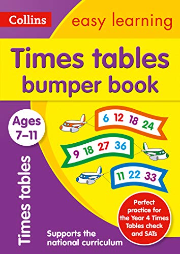 Book Times Tables Bumper Book: Ages 7-11 (Collins Easy Learning KS2) free