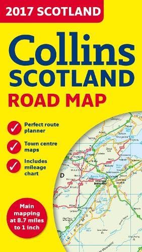 Book 2017 Collins Scotland Road Map free