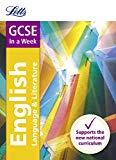 Book Letts GCSE In a Week - New 2015 Curriculum – GCSE English: In a Week free