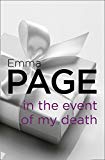 Book In the Event of My Death free