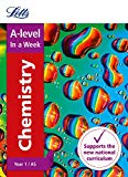 Book Letts A-level In a week - New 2015 Curriculum – A-level Chemistry Year 1 (and AS): In a Week free